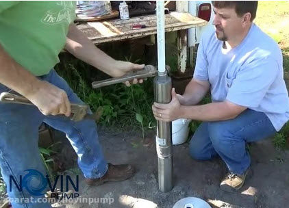  طریقه نصب پمپ شناور چاهی 